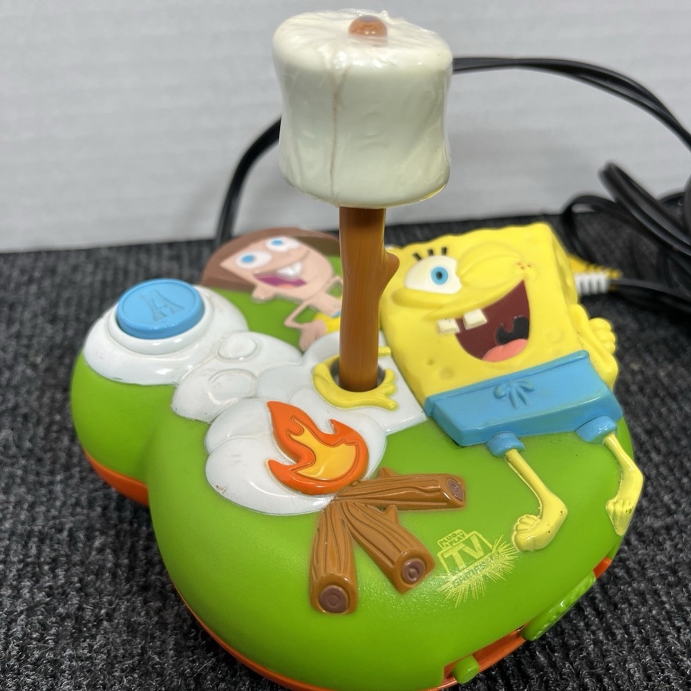 Nickelodeon Nicktoons 5-in-1 Summer Camp Plug & Play TV Game Tested, Plays Great